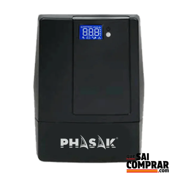 Panel frontal del Phasak Essential PH 9410 con indicadores LED y, potencialmente, pantalla táctil.