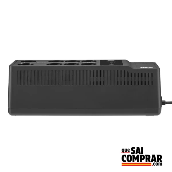 Parte trasera del APC Back-UPS ES325 BE325-GR mostrando sus salidas y conexiones