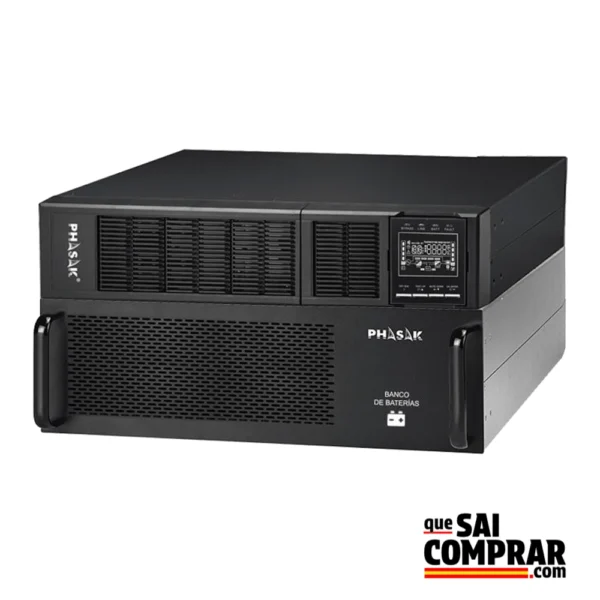 SAI PHASAK 9360 9301 de 10000VA - Vista Completa